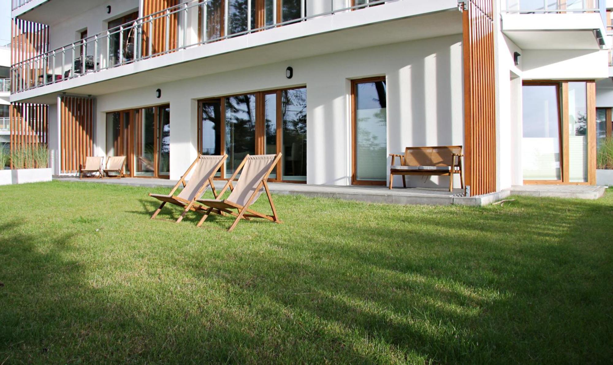 Let'S Sea - 2 Bedroom - Premium Baltic Apartment With Front Sea View Garden And Spa Access Gąski Екстериор снимка