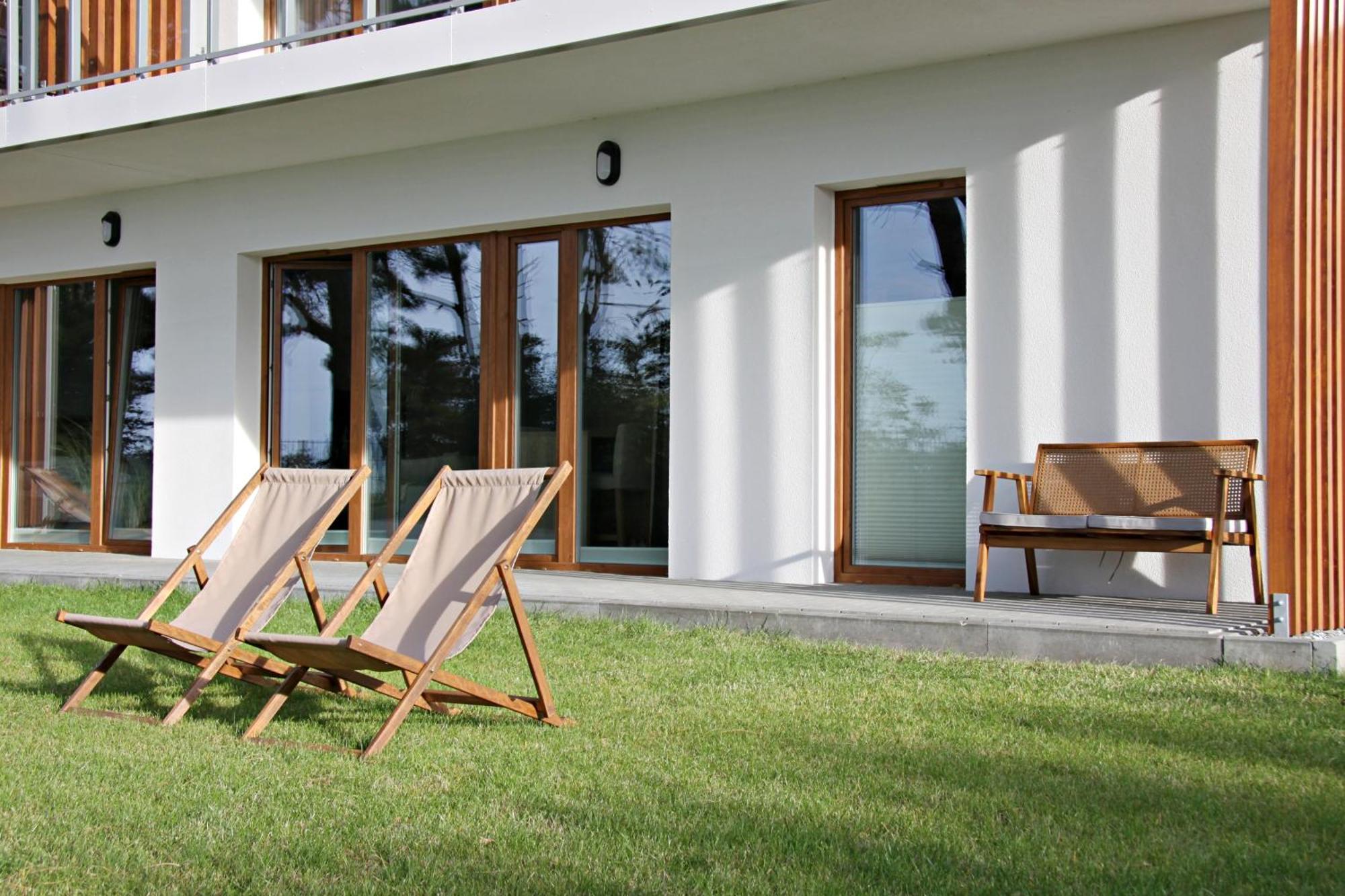 Let'S Sea - 2 Bedroom - Premium Baltic Apartment With Front Sea View Garden And Spa Access Gąski Екстериор снимка